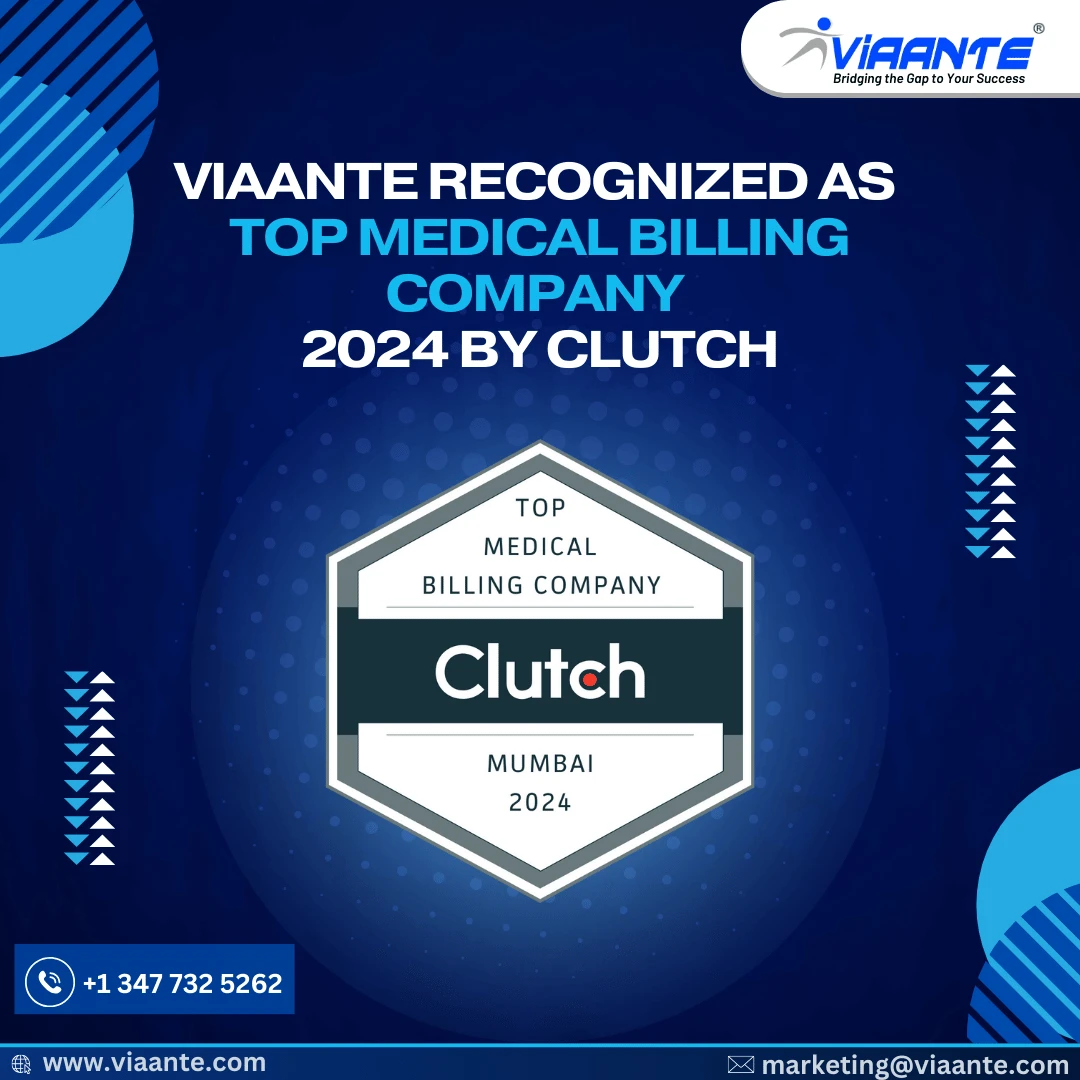 Viaante recognized as top medical billing company 2024 by clutch