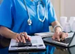 Healthcare CFO reviewing AI-powered payment posting